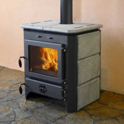 POELE A BOIS/CHARBON VULKAN 21KW