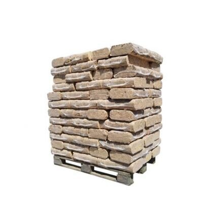 Bois compressé brique forestière 1080 kg
