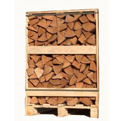 Bois de chauffage palette de 25 cm étuvé