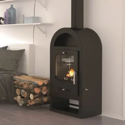 Poêle à bois – BELLEZA Maestro K Luxe Gris – 7 kW
