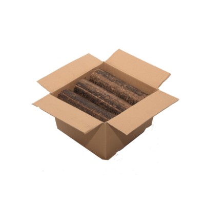 12 Bûches de nuit Bois compressé en carton