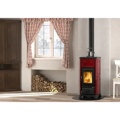Poêle à bois céramique – LA NORDICA Emiliana 6.5 kW
