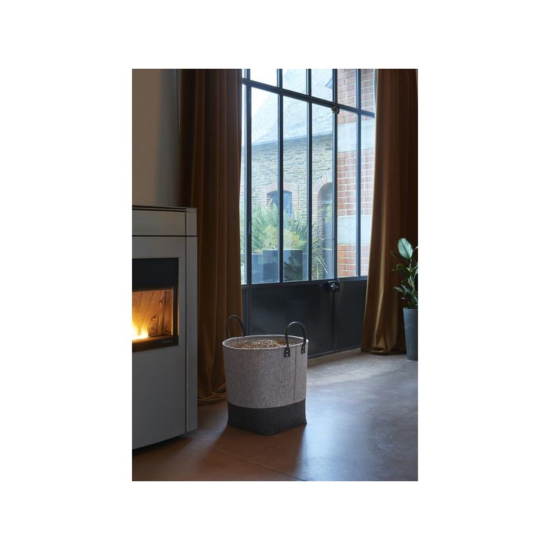 ALARA - Corbeille à bois et granulés – Image 2